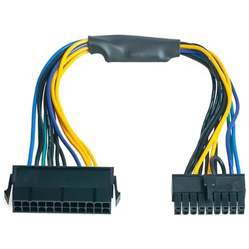 Кабел-захранващ адаптер на захранване ATX от 24 контакти до 18 контакти За работна станция HP Z220 Z230 Z420 Z620 13 инча (33 см) 5