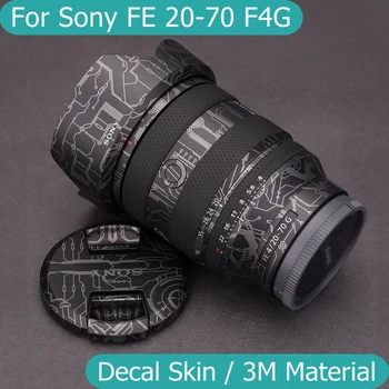За Sony FE 20-70 F4 G Стикер На Кожата Vinyl Амбалажна Филм, Обектива на Камерата Корпус Защитен Стикер Защитно Покритие 20-70 мм F/4 F4G SEL2070G
