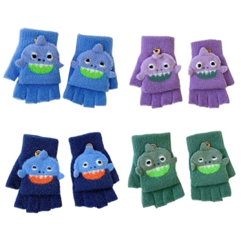 Crochet ръкавици за малки деца, Топли ръкавици, Ръкавици универсален размер, Ветрозащитная зимни дрехи