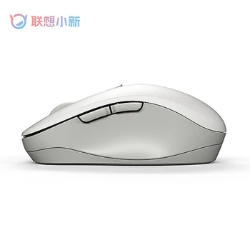 Оригиналната Безжична мишка Lenovo Xiaoxin БТ с изключване на звука, тиха Bluetooth-съвместима Мишка с функция Smart Sleep 3.0/5.0 за Windows 7 8 10 5
