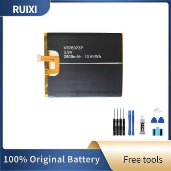 100% Оригинална Батерия RUIXI 2800 ма V376073P Сменяеми батерии За Blackview A10 5,0 инча A10 Pro Батерии За Телефони + Безплатни Инструменти