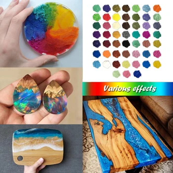 Луксозно занаят, Уникално Безкрайно творчество, Искрящи Ярки цветове, Уют и ефект, Перла пигментоза на прах, безопасен за детски занаяти.