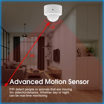 AUBESS ZigBee PIR Датчик за Движение на Hristo Smart Life Сензор за Присъствие Детектор Умен Дом Автоматизация на Жилищни Сигурност 3