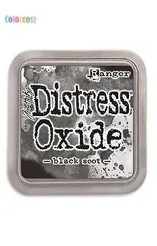 Мастилото на възглавничките на Tim Holtz Ranger Distress Oxide серия 2, Водоразтворими бои и пигментни мастила, които не са токсични и бескислотные, Аксесоари за бродерия 2