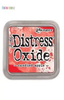 Мастилото на възглавничките на Tim Holtz Ranger Distress Oxide серия 2, Водоразтворими бои и пигментни мастила, които не са токсични и бескислотные, Аксесоари за бродерия 3