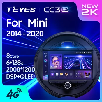 TEYES CC3L CC3 2K За BMW Mini 2014-2020 Авто Радио Мултимедиен Плейър Навигация стерео Android GPS 10 Без 2din 2 din dvd
